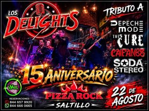 LOS DELIGHTS en Pizza Rock