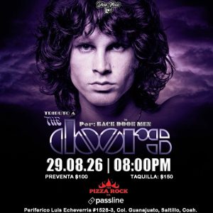 TRIBUTO A THE DOORS en Pizza Rock