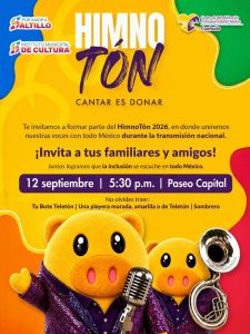 HIMNOTÓN 2026: Cantar es Donar