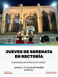 Jueves de Serenata en Rectoría