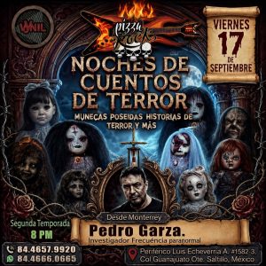 Noches de Cuentos de Terror en Pizza Rock
