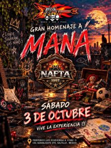GRAN HOMENAJE A MANÁ en Pizza Rock