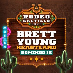 Brett Young en Rodeo Saltillo 2026