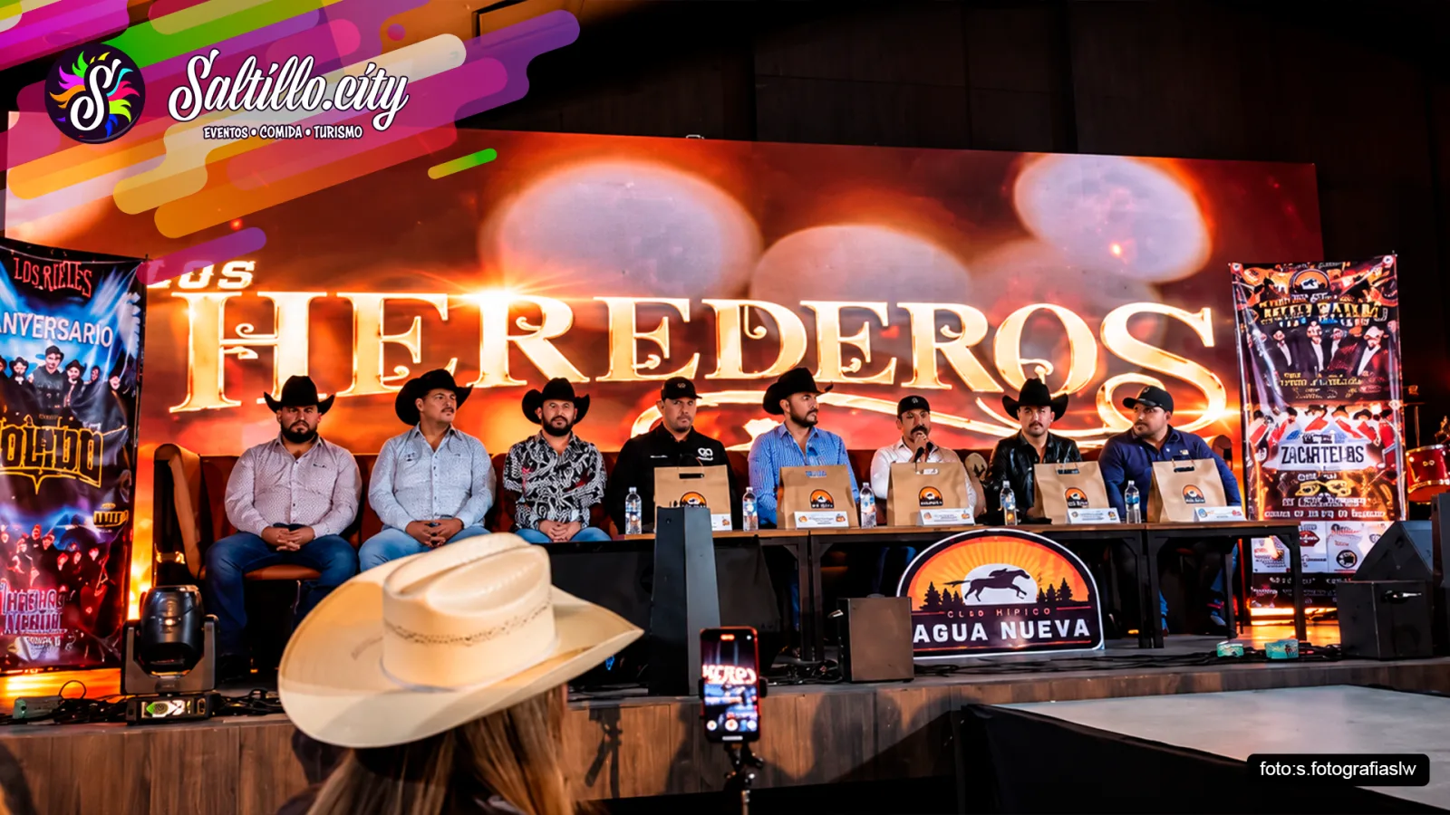 Megabaile y carreras en Agua Nueva: Los Herederos de Nuevo León y Lalo Mora Jr. se suman a la fiesta