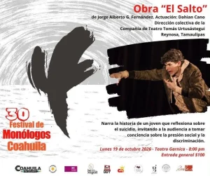 El Salto, obra de teatro en el Teatro Garnica
