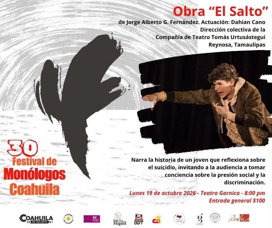 El Salto, obra de teatro en el Teatro Garnica