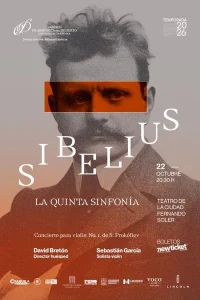 OFDC presenta Sibelius, la Quinta Sinfonía en el Teatro de la Ciudad Fernando Soler