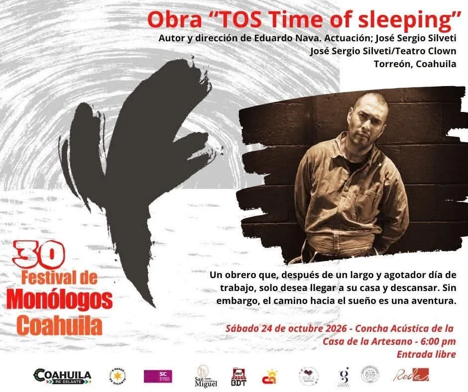 TOS Time of sleeping, obra de teatro en la Casa del Artesano