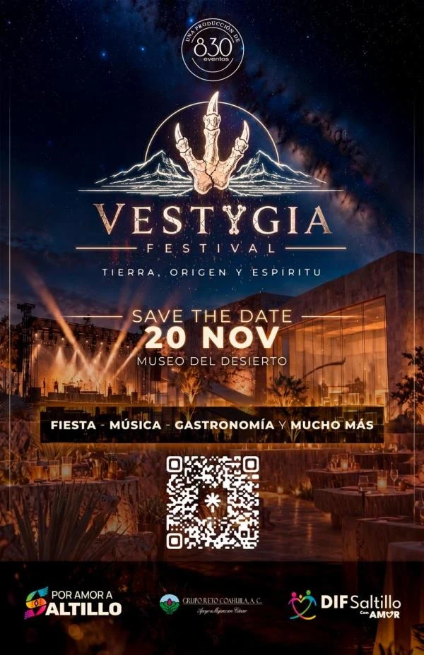 Vestygia El Festival en el Museo del Desierto