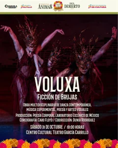Voluxa, Ficción de Brujas, en el Teatro García Carrillo