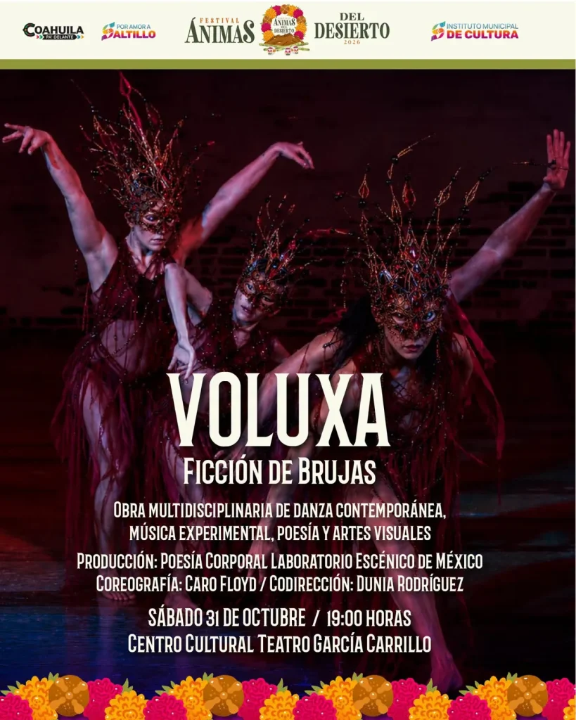 Voluxa, Ficción de Brujas, en el Teatro García Carrillo
