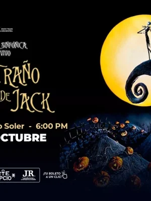 EL EXTRAÑO MUNDO DE JACK, CON ORQUESTA EN VIVO en el Teatro De La Ciudad Fernando Soler