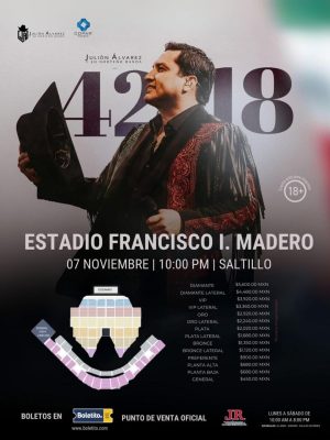 Julion Alvarez Saltillo 2025
