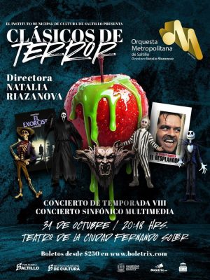 Mosaico Tenebroso La Orquesta en Halloween