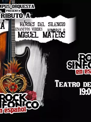 ROCK SINFÓNICO EN ESPAÑOL en el Teatro De La Ciudad Fernando Soler